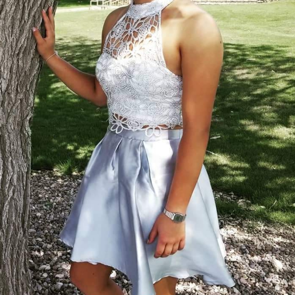 Twopiece prom dress